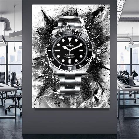 modern art studio rolex|rolex wall poster.